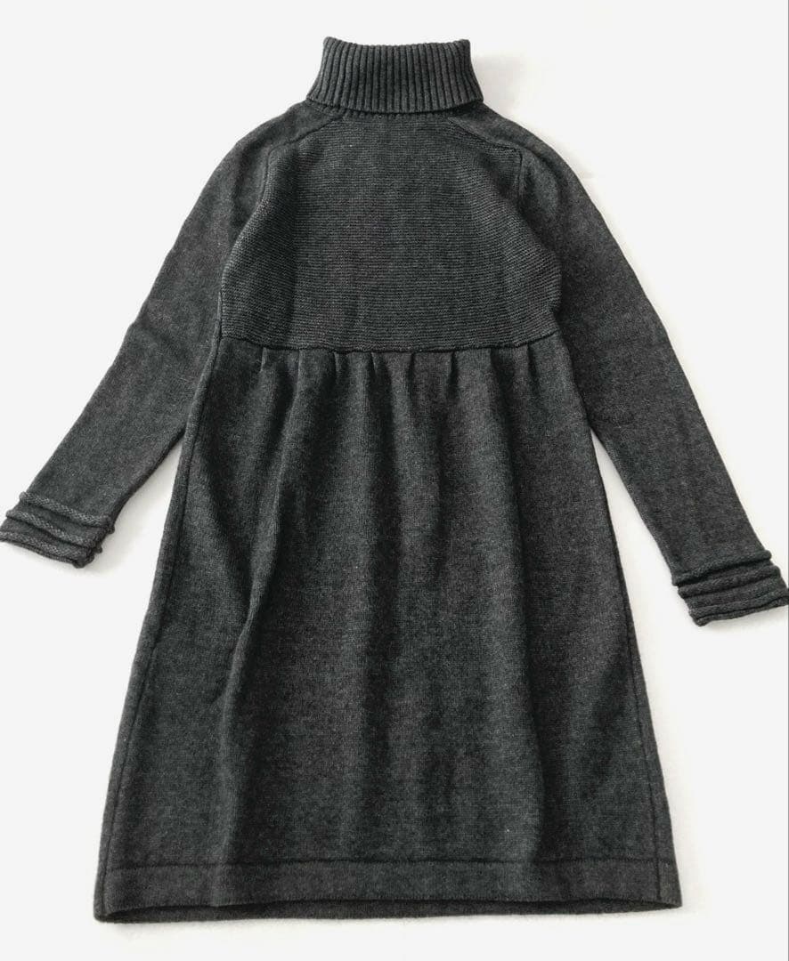 美品★スーパービューティー ニット ワンピース スパンコール ビジュー　カシミヤ