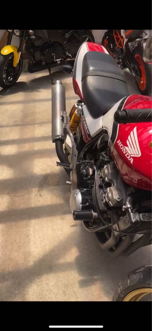 引き取り可　CB400sf 純正マフラー