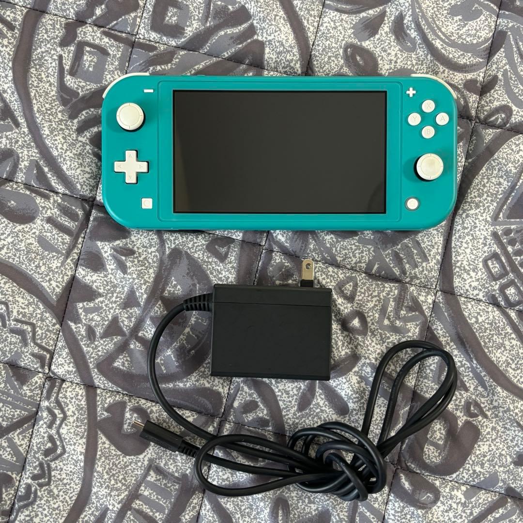 Nintendo Switch Lite ターコイズ本体 充電器付き 動作確認済