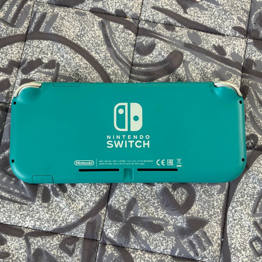 Nintendo Switch Lite ターコイズ本体 充電器付き 動作確認済