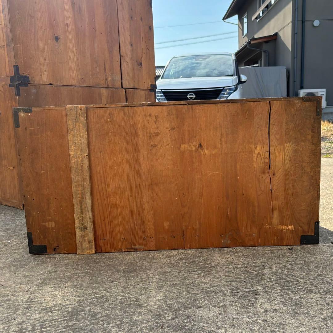 和箪笥　3段重ね　タンス　アンティーク　レトロ　古民家　家具