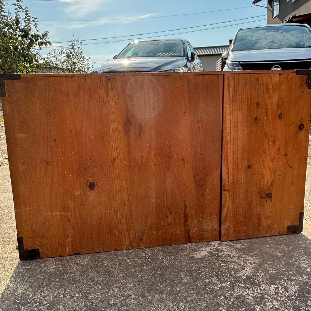 和箪笥　3段重ね　タンス　アンティーク　レトロ　古民家　家具