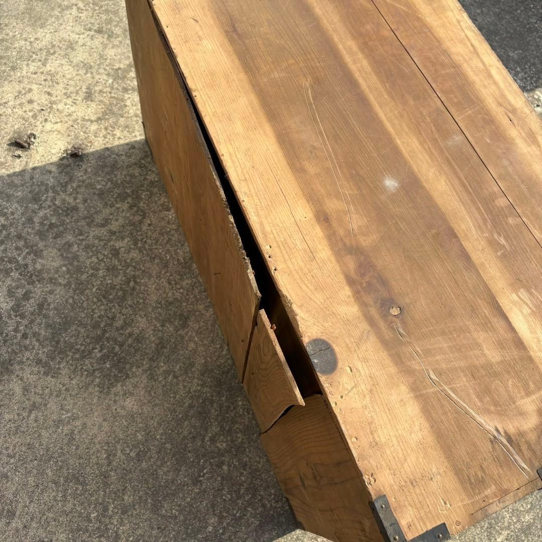 和箪笥　3段重ね　タンス　アンティーク　レトロ　古民家　家具