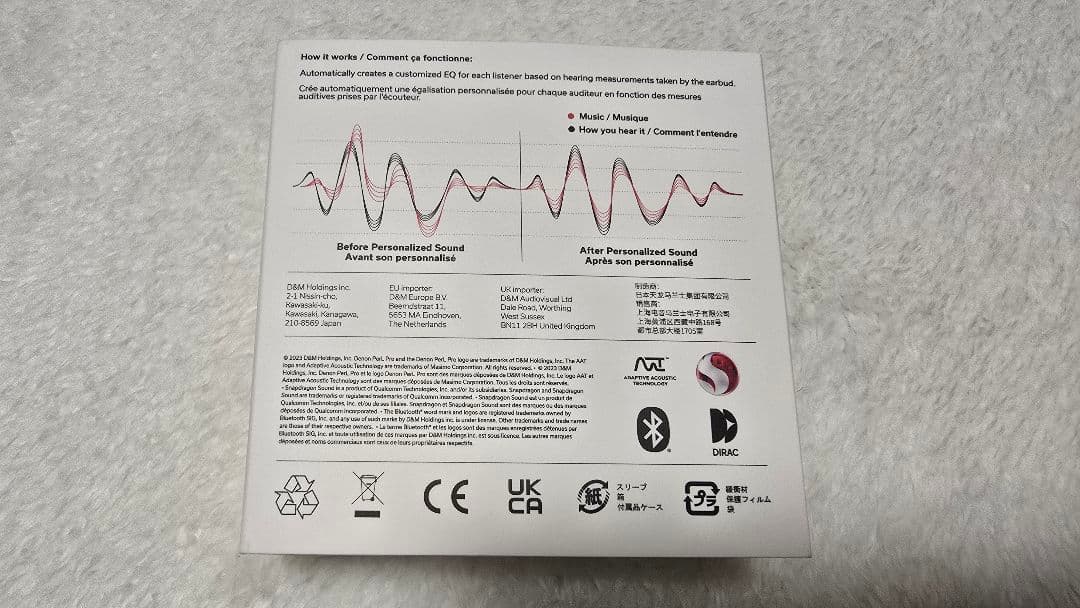 イヤホン DENON PerL Pro AH-C15PL