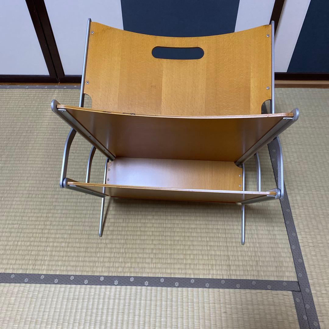 イタリア製 YCAMI イカミ 折りたたみ式 マガジンラック ⭐️定価6万8千円