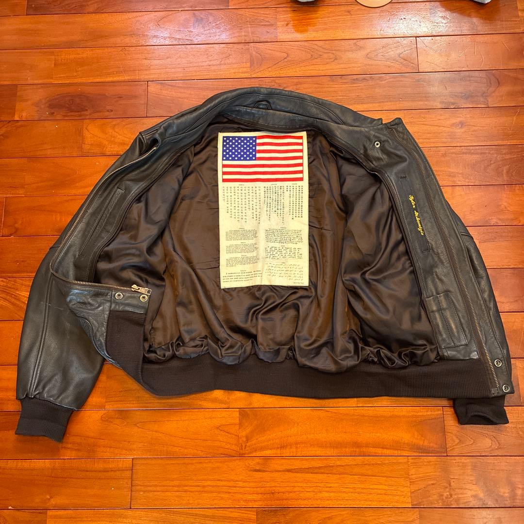 セ*様 レザー Aー2フライトジャケット 値下げ