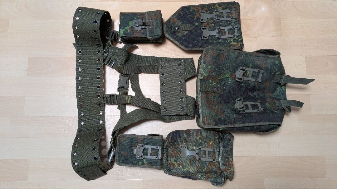 ドイツ連邦軍フレクターカモ兵用装備セット