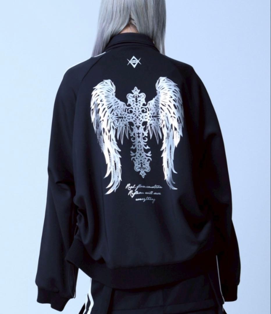 『REFLEM/レフレム』バックプリントトラックジャージ