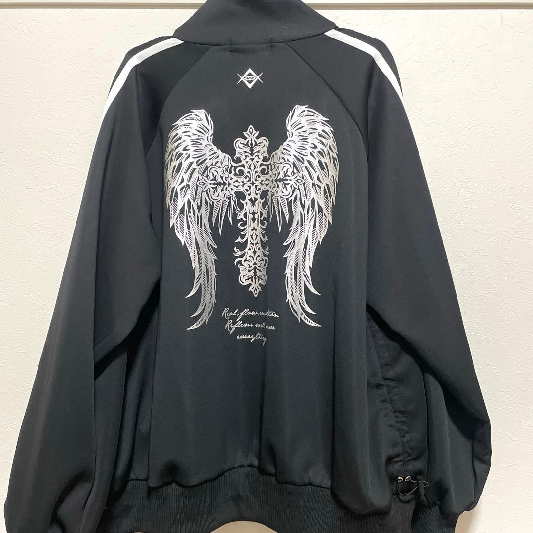 『REFLEM/レフレム』バックプリントトラックジャージ