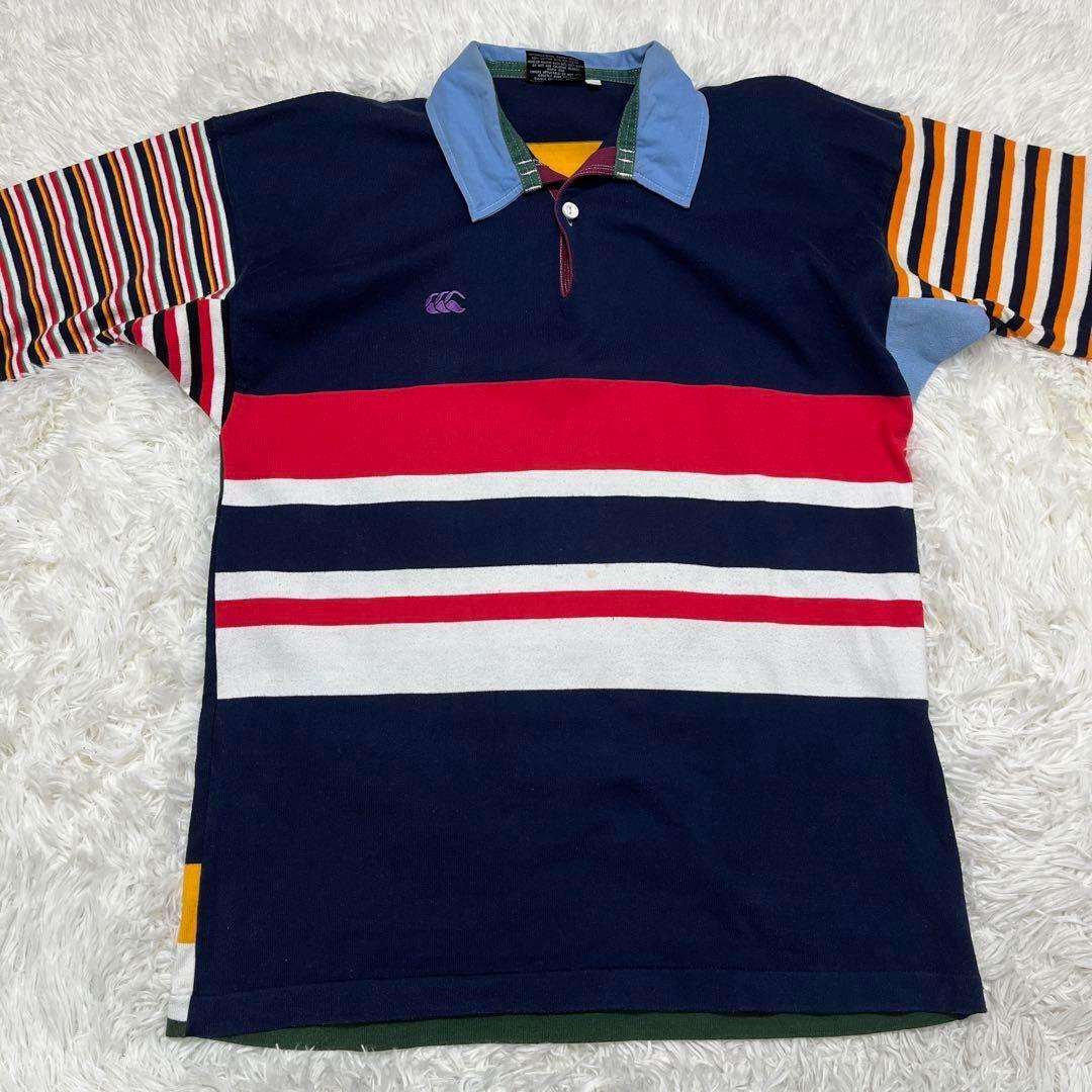 90s　 オーストラリア製 カンタベリーオブニュージーランド 長袖ラガーシャツ