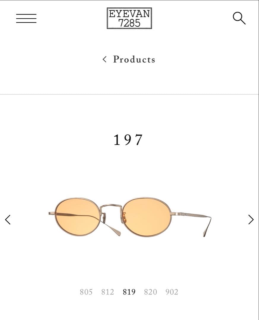 小物 eyevan7285 197 co.902