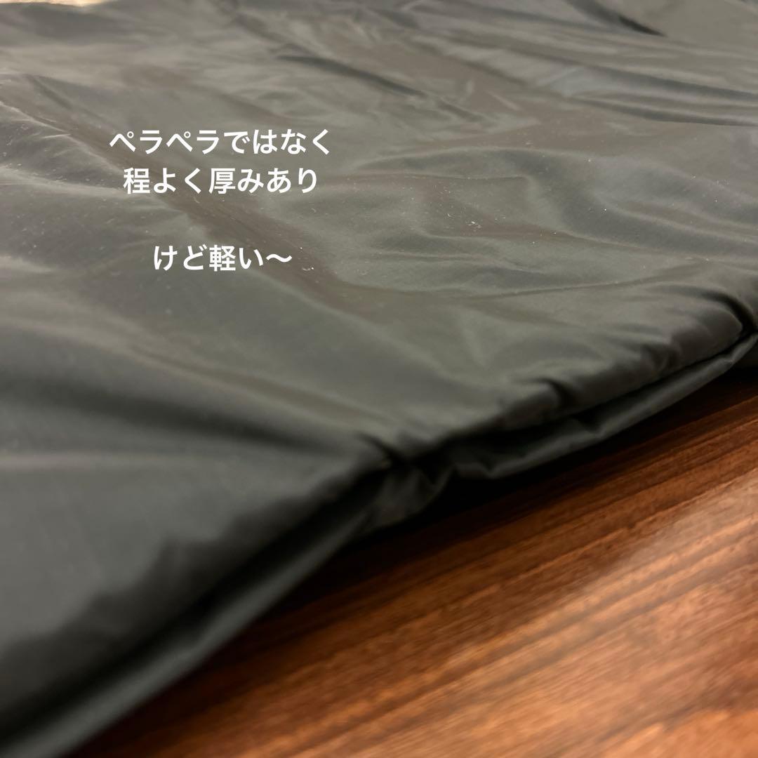 新品　adidas ベンチコート 軽量トリコット起毛　暖かい　背中ブラックロゴ