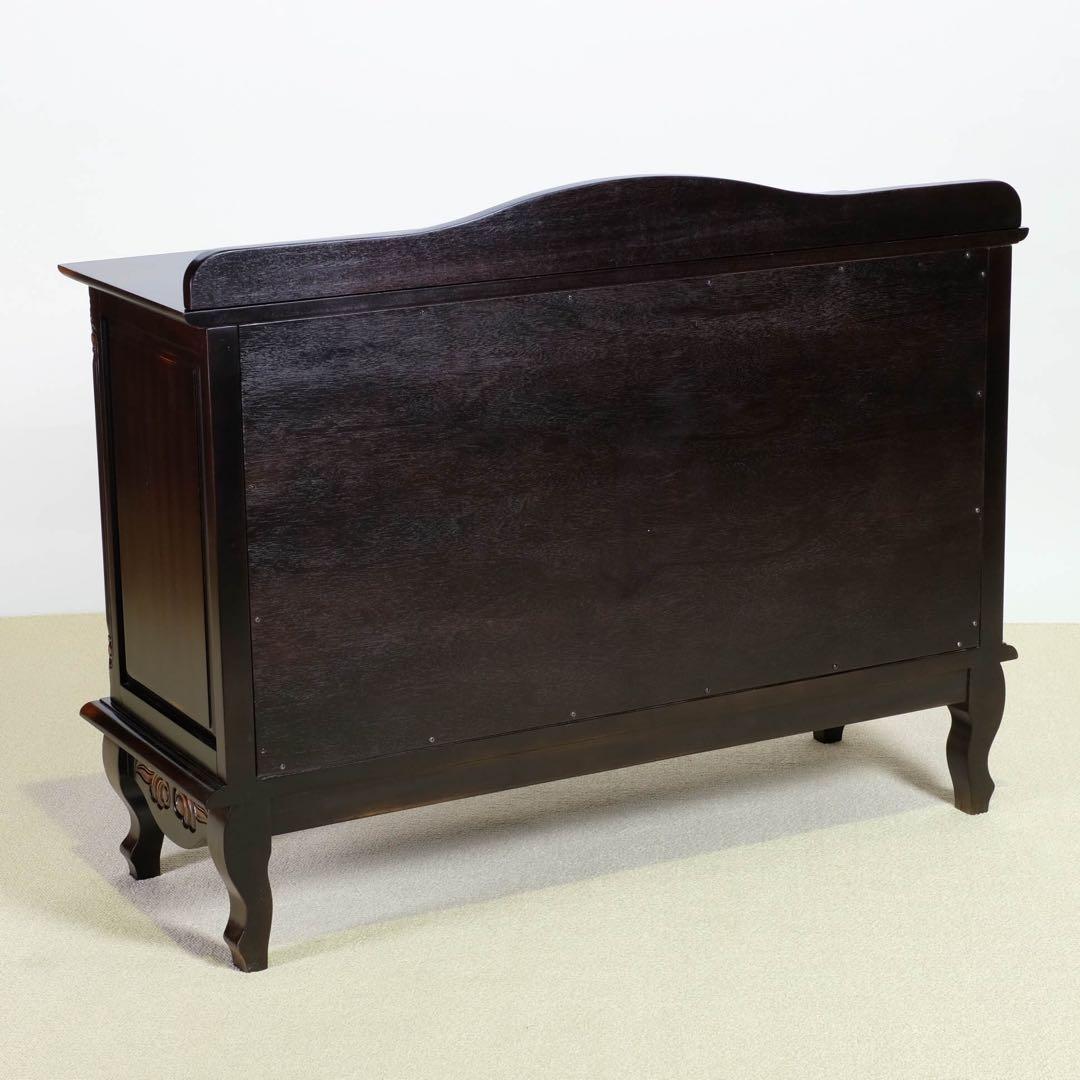 G 新品 チェスト 110cm アンティーク タンス リビング収納 衣類収納