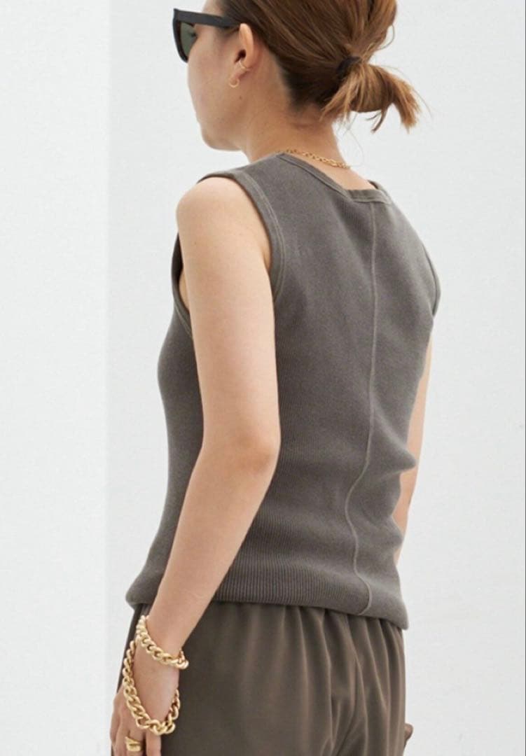 【美品】DEUXIEME CLASSE Vintage ノースリーブTシャツ