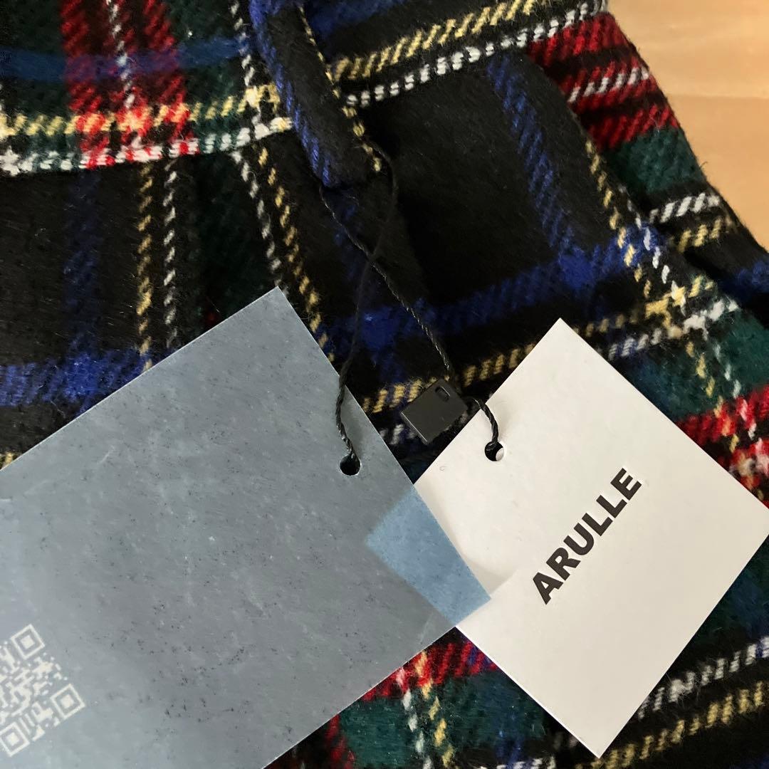 【タグ付き未使用】ARULLE roll up warm slacks