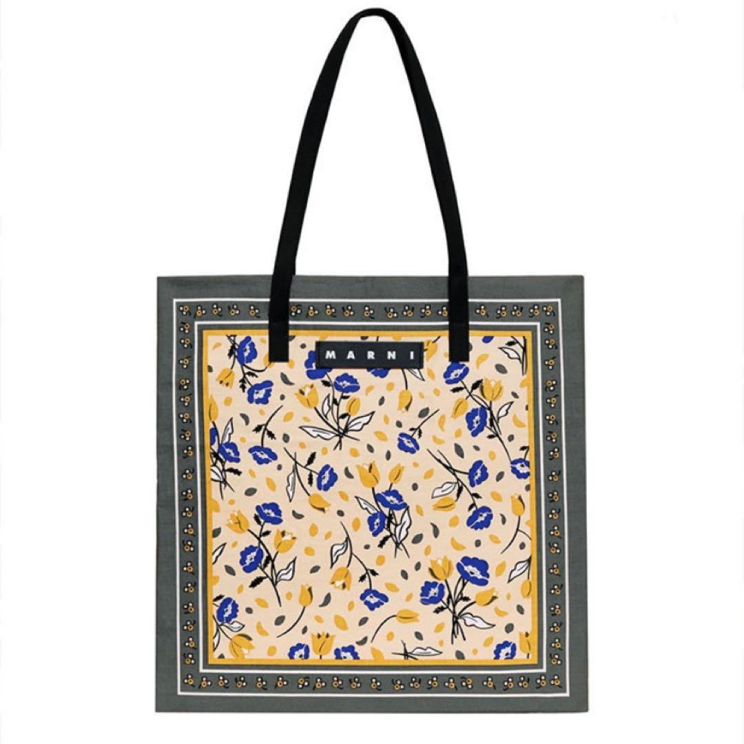 【新品未使用】【先行販売】MARNI バンダナトート シトリン