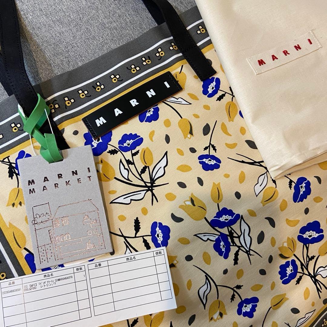 【新品未使用】【先行販売】MARNI バンダナトート シトリン