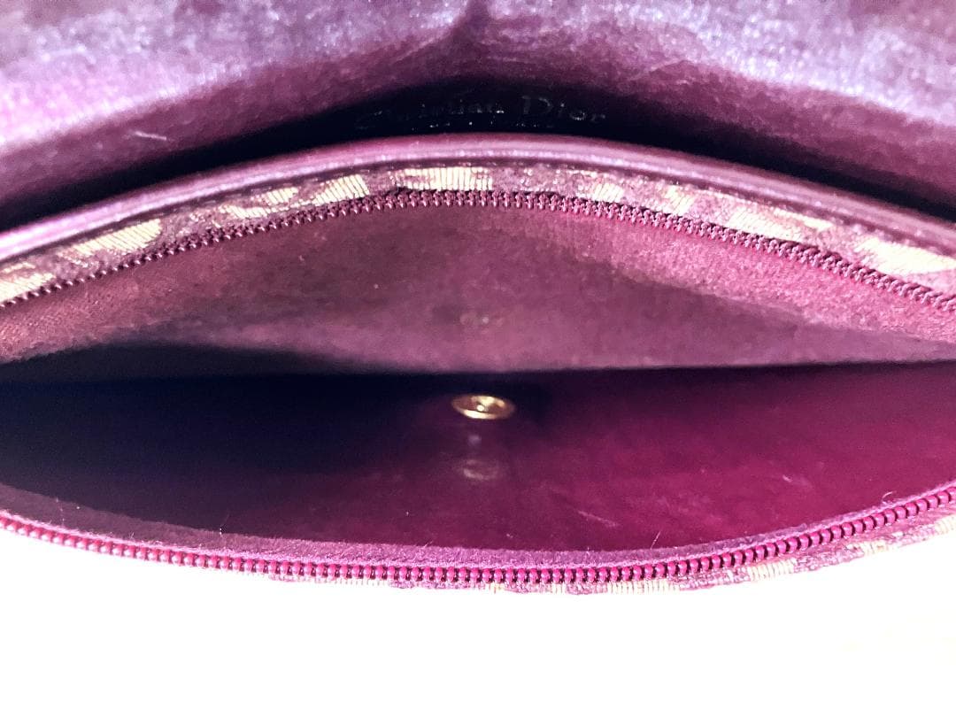 Christian Diorディオールヴィンテージ トロッター柄 クラッチバッグ