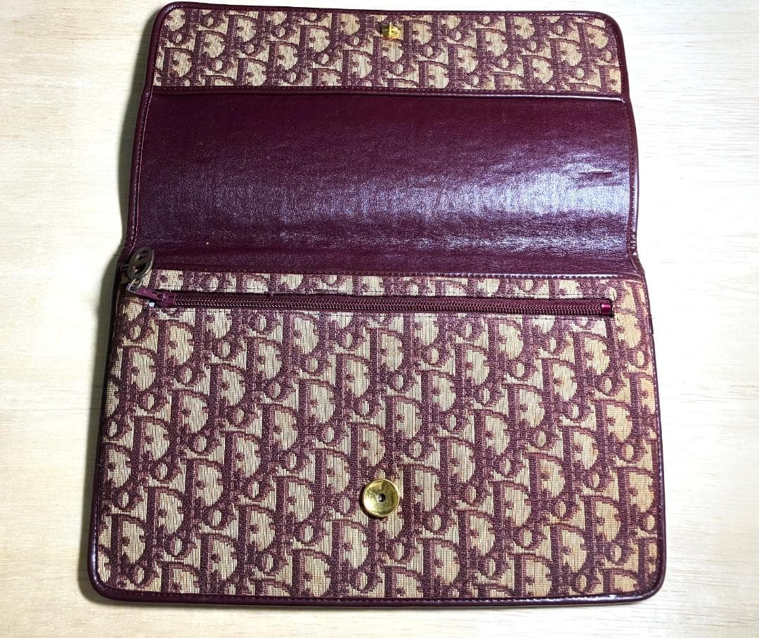 Christian Diorディオールヴィンテージ トロッター柄 クラッチバッグ