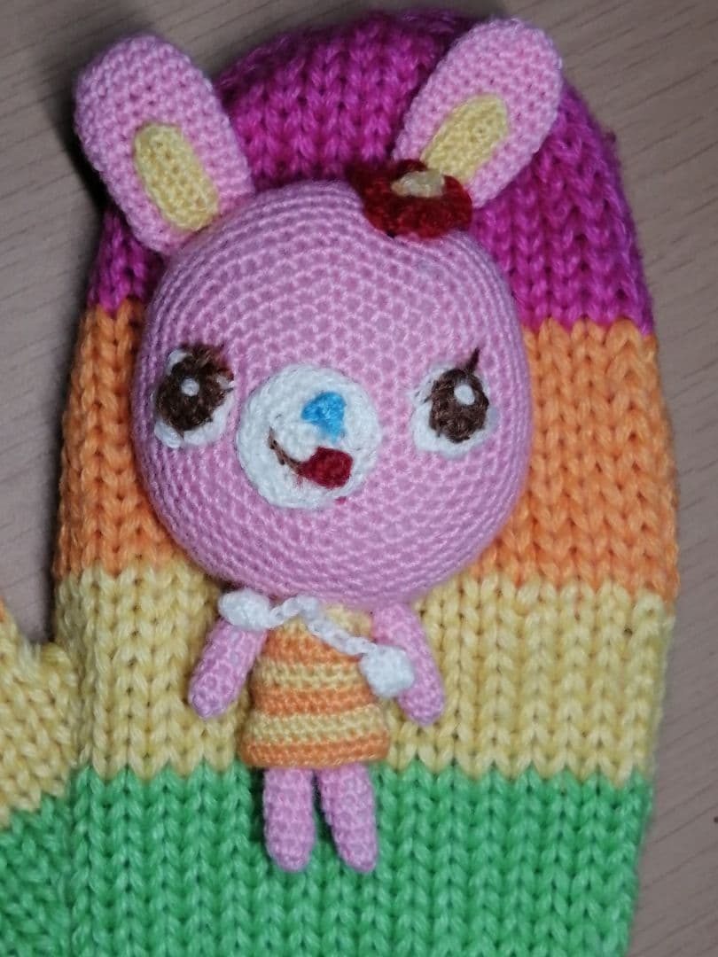 ☆メゾピアノ 手袋☆ミミポポ あみぐるみ☆