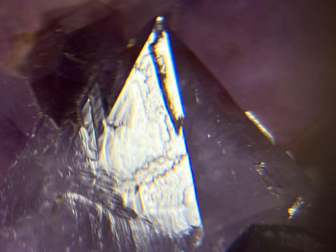 アメジスト　クラスター　美しい　トライゴーニック▽たくさん　レコードキーパー△