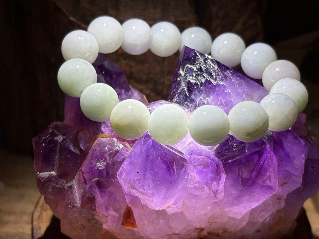 アメジスト　クラスター　美しい　トライゴーニック▽たくさん　レコードキーパー△