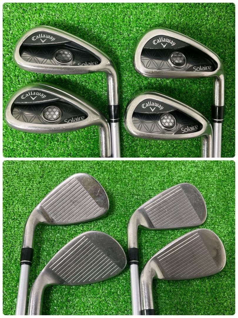 現行モデル レディース ゴルフクラブ ハーフセット キャロウェイ ソレイル 女性