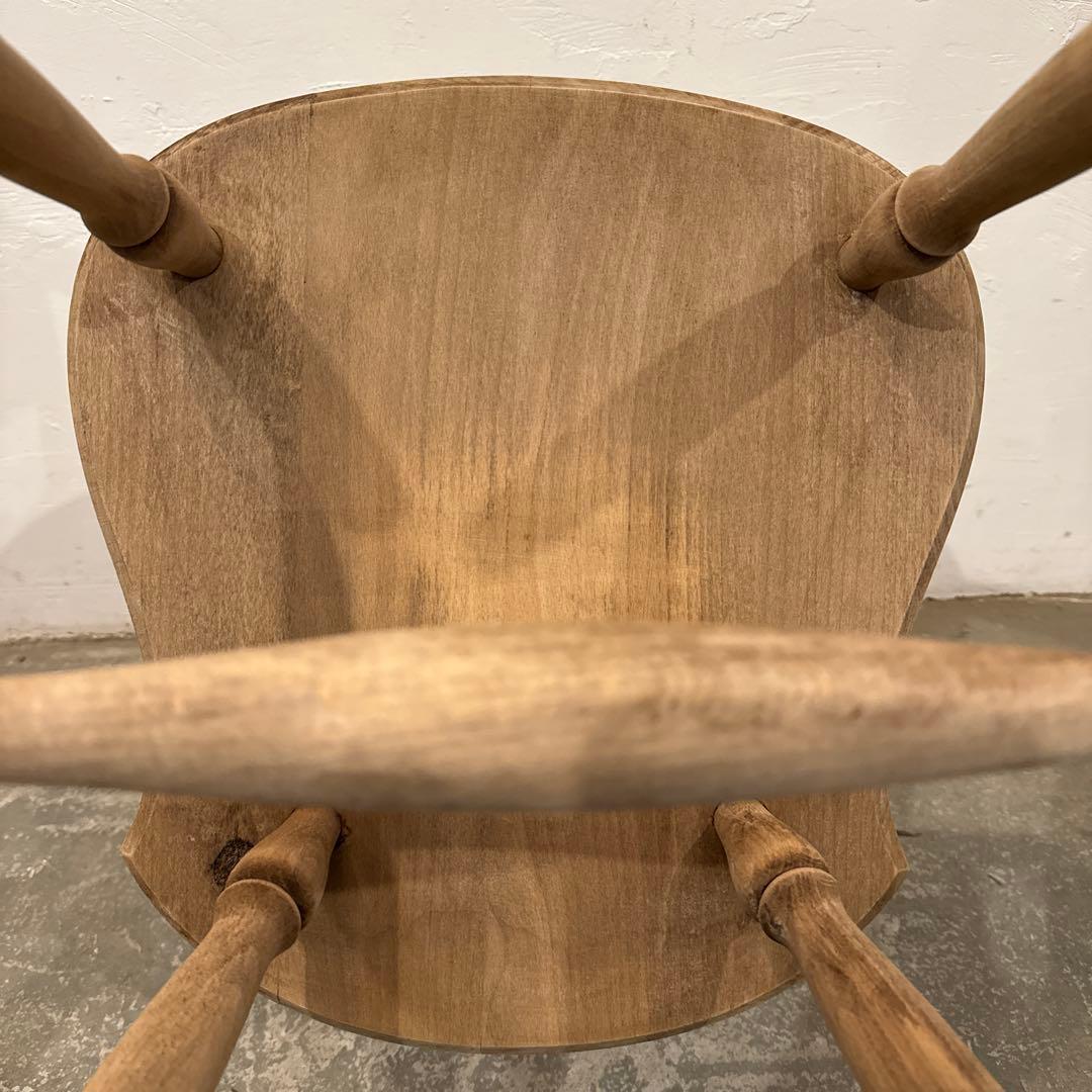 みーダイニングチェア　カフェチェア　剥離