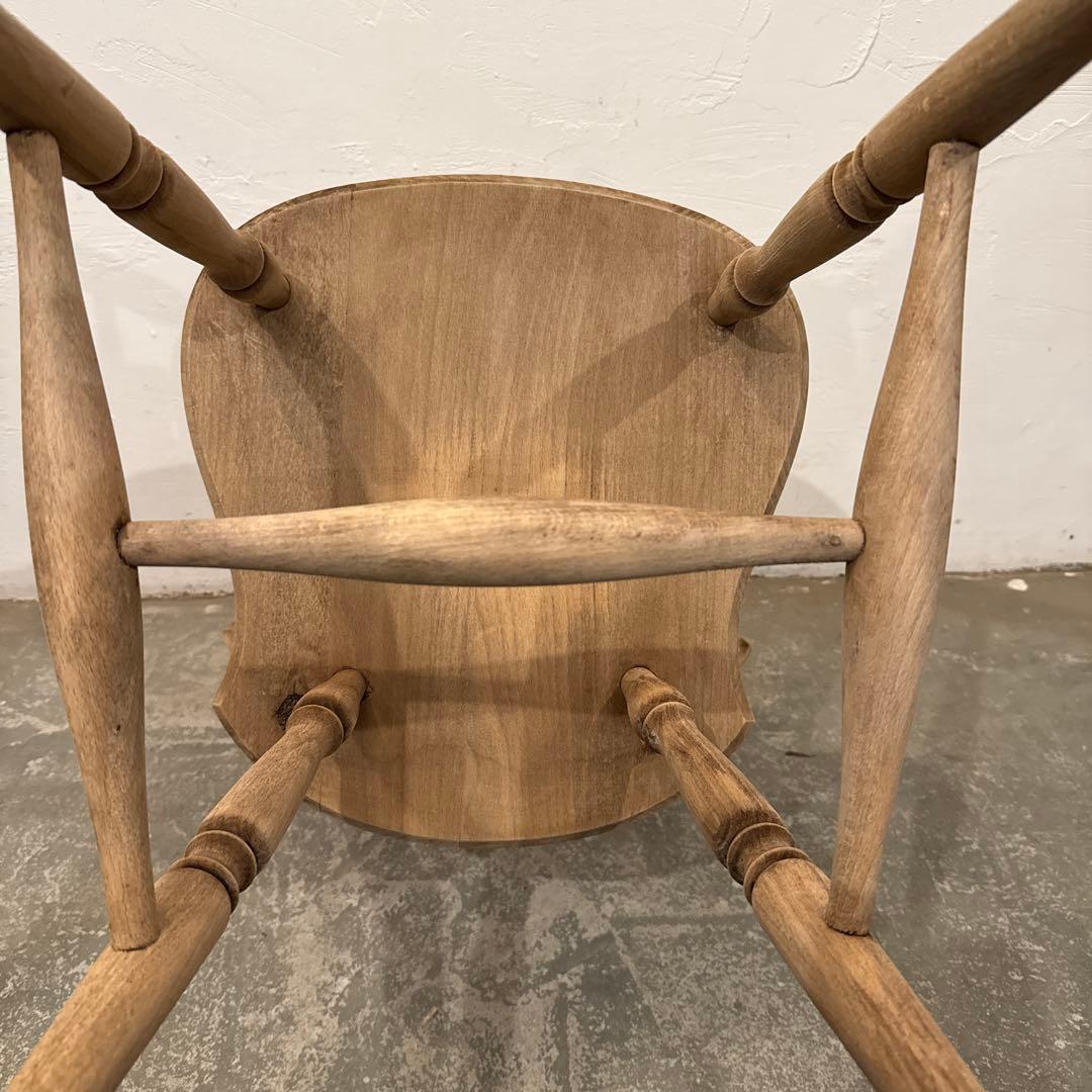 みーダイニングチェア　カフェチェア　剥離