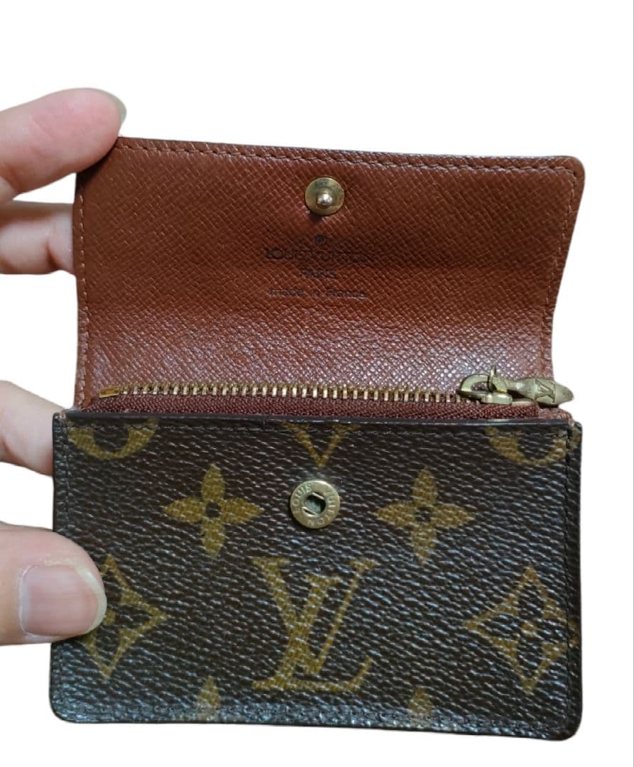 値下げしました。モノグラム　ポルトモネアコルデオン　ケース小銭入れ