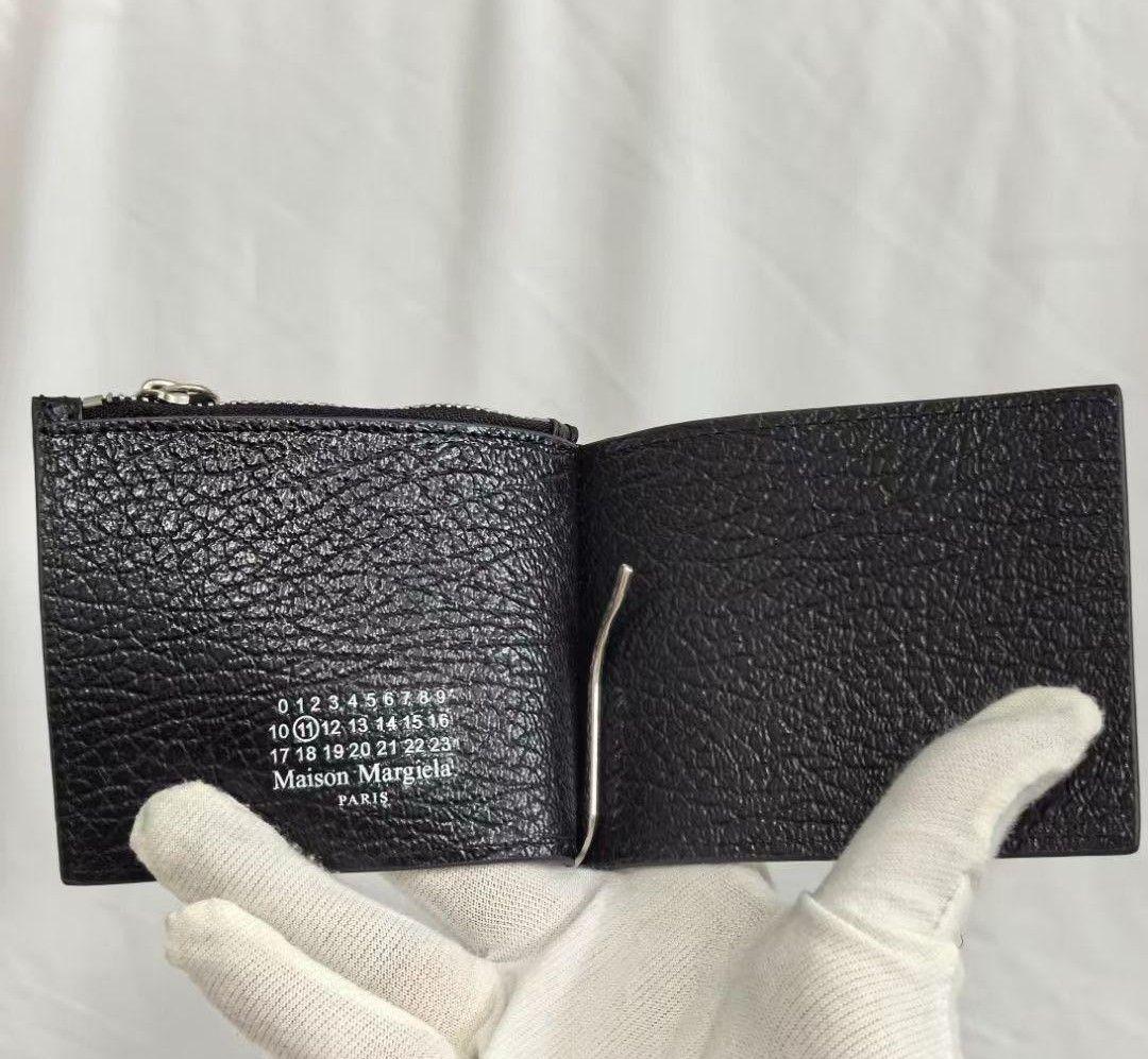 新品 Maison Margiela レザー マネークリップ メゾンマルジェラ