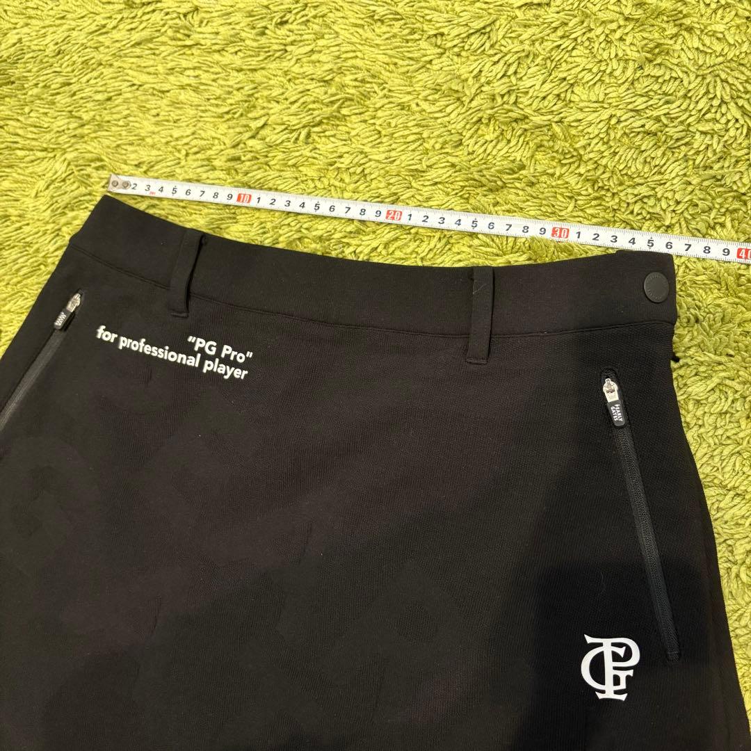 美品！パーリーゲイツ PEARLYGATES スカート ストレッチ ブラック M