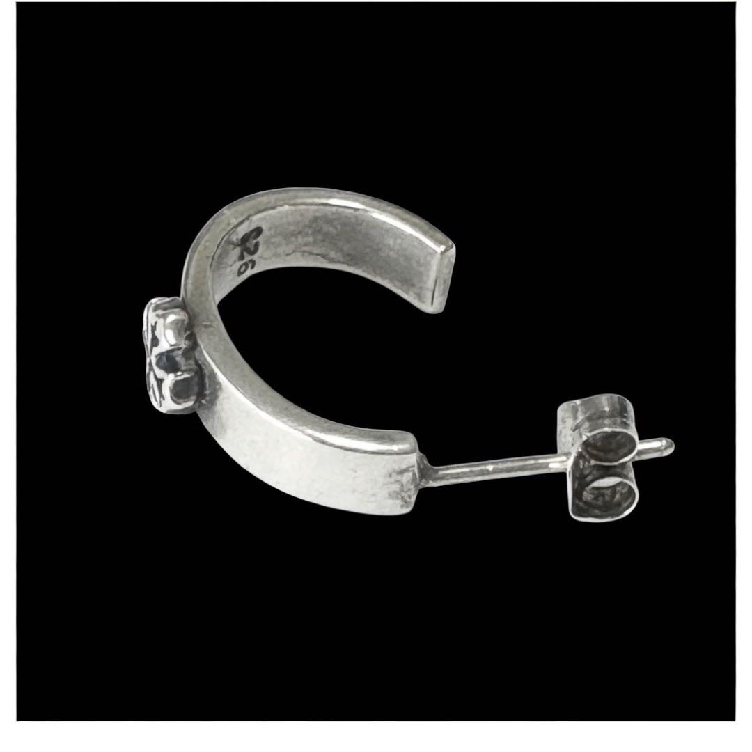 ☆A&G シルバー925 クロスモチーフピアス片耳☆ 新品・希少 即落札 即発送