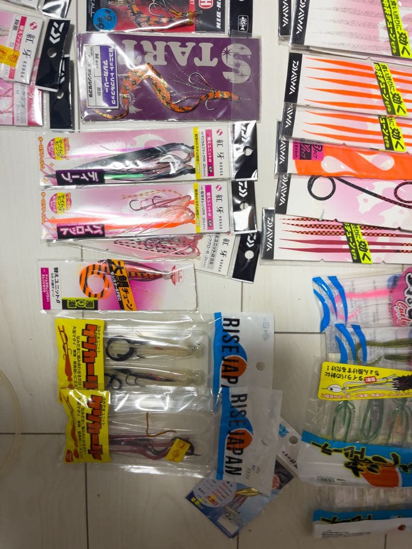 ジギング　タイラバ　タチジキ　トンジギ　アシストフック　引退　まとめ売り　破格