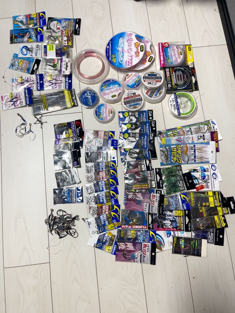 ジギング　タイラバ　タチジキ　トンジギ　アシストフック　引退　まとめ売り　破格