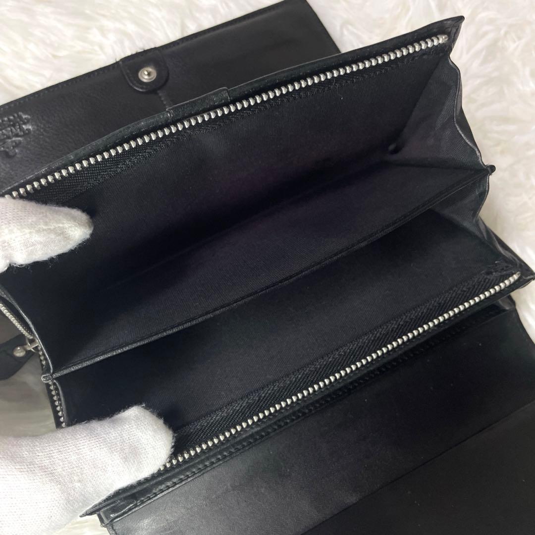 ヴィヴィアンウエストウッド 激レア廃盤 オーブ ベルト長財布 男女兼用 黒