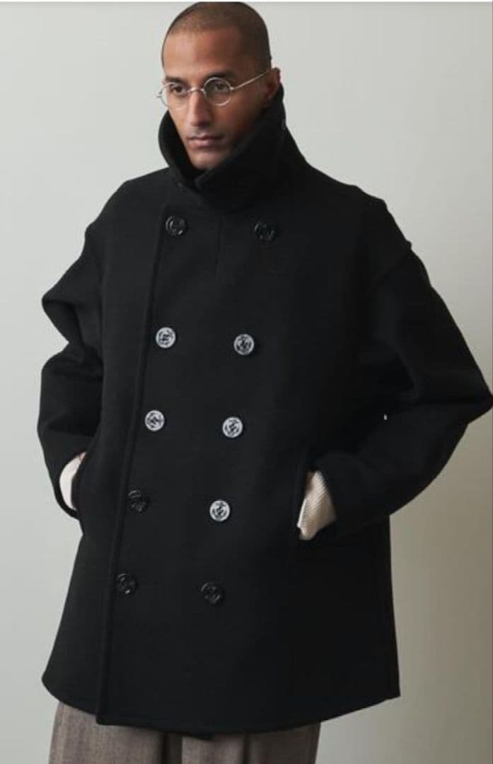 格安！Steven Alan HEAVY MELTON PEA COAT