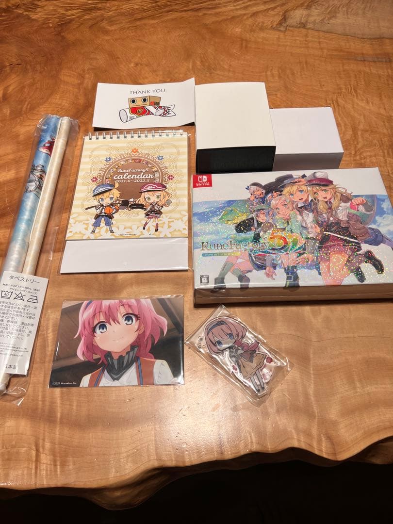 ルーンファクトリー5プレミアムBOX ファミ通DXパック3Dクリスタルセット