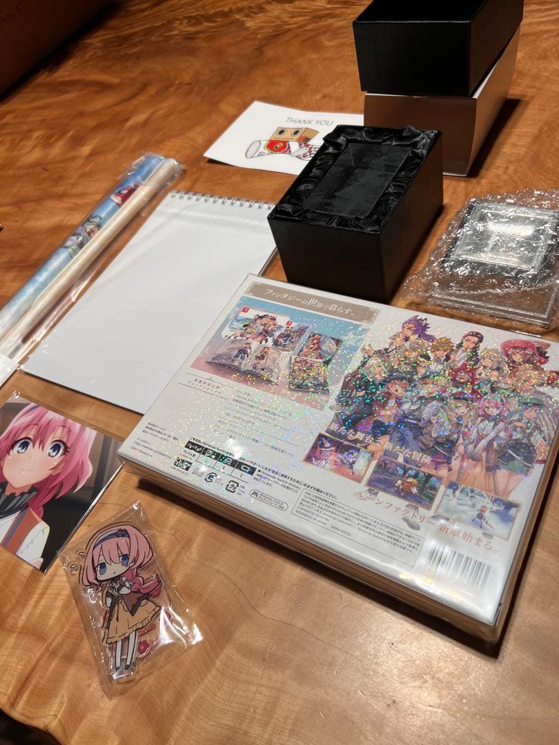 ルーンファクトリー5プレミアムBOX ファミ通DXパック3Dクリスタルセット