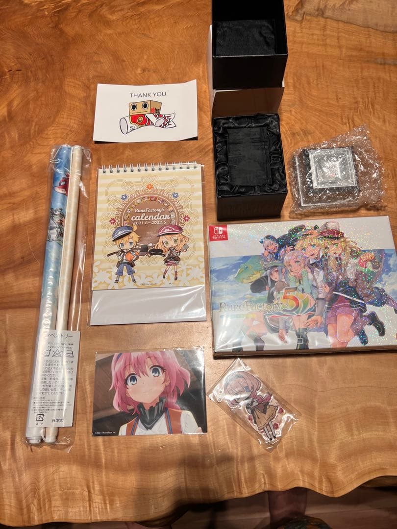 ルーンファクトリー5プレミアムBOX ファミ通DXパック3Dクリスタルセット