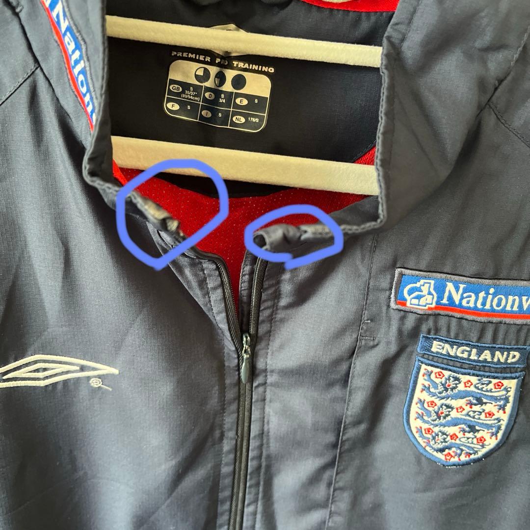 アンブロ Umbro イングランド代表 ウィンドブレーカー Sサイズ