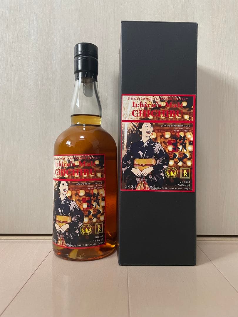 イチローズモルト 秩父 2014 11年 スリーリバーズ 700ml 54%