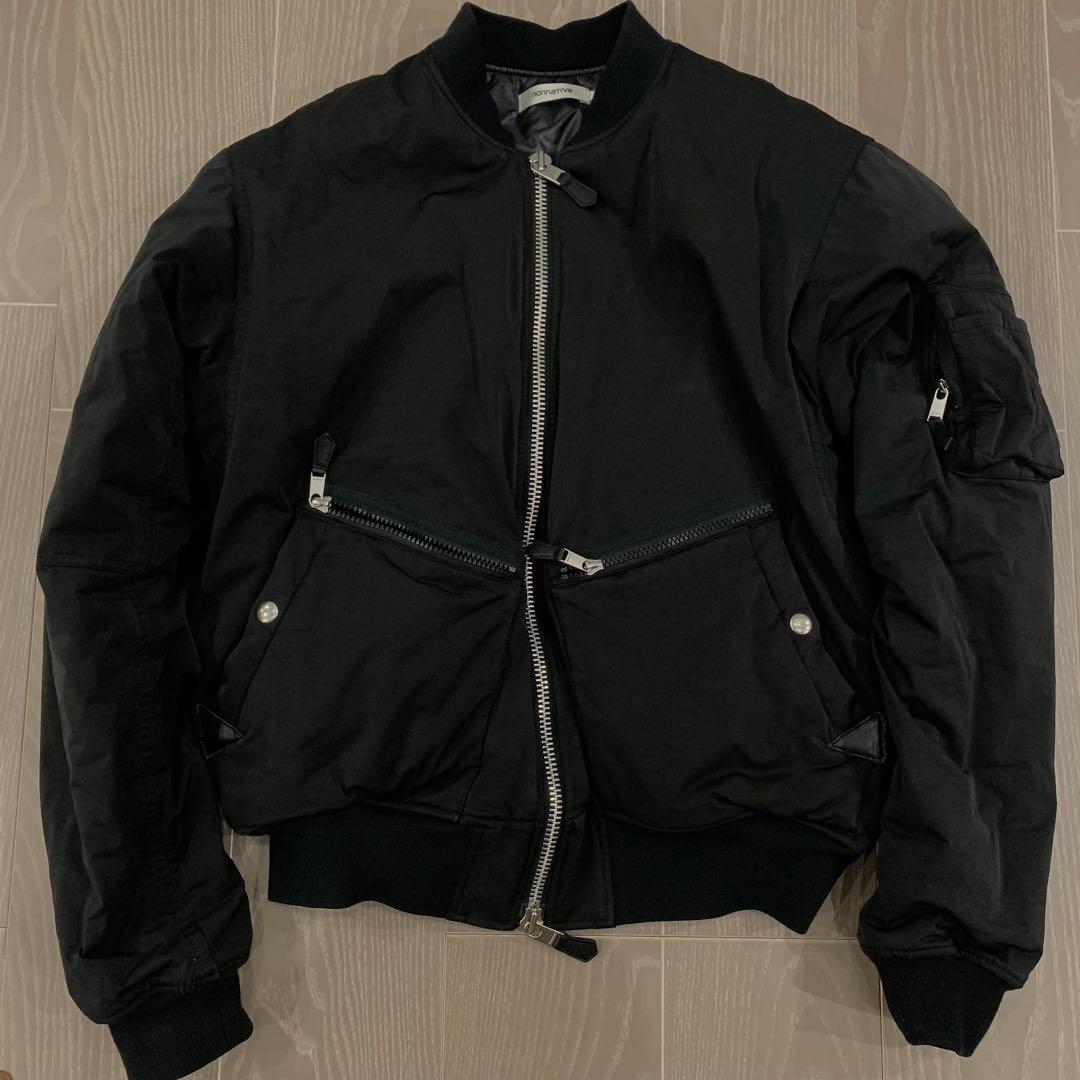 nonnative MA-1フライトジャケット ブラック サイズ1