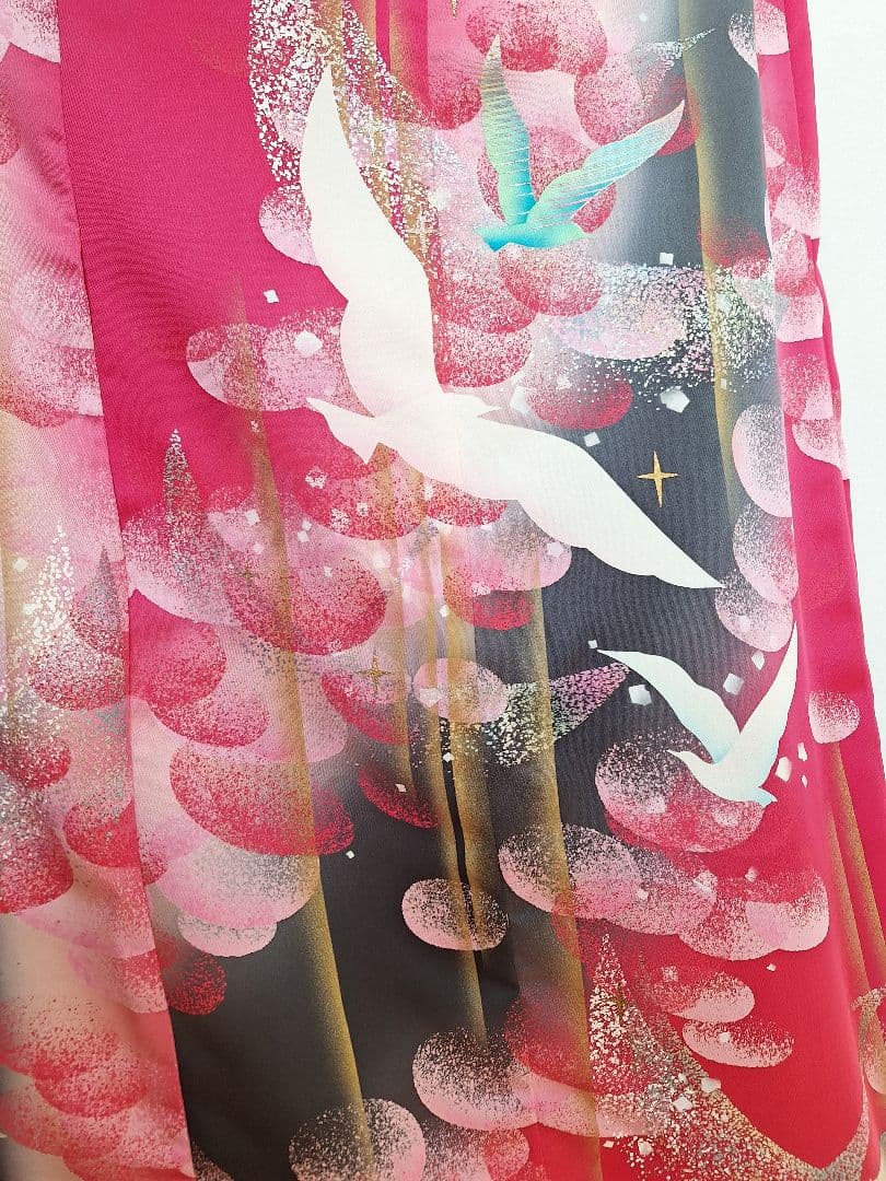 着物リメイクワンピース3620