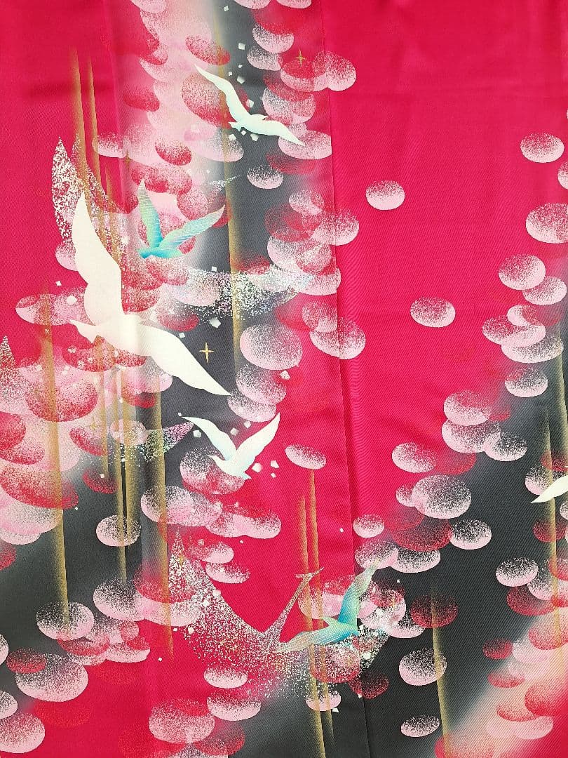 着物リメイクワンピース3620