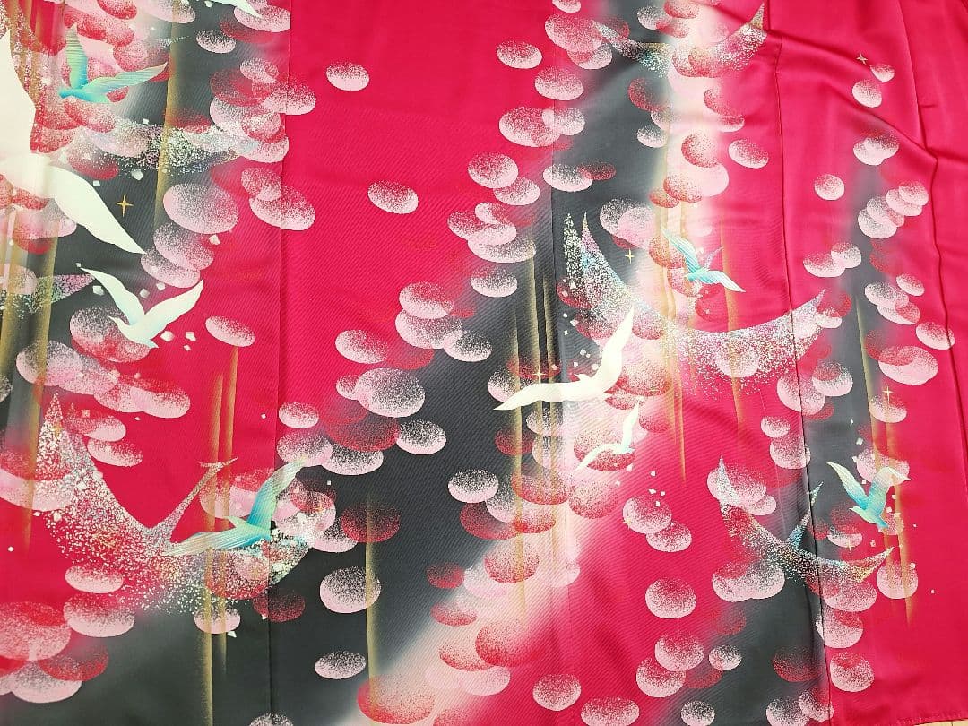 着物リメイクワンピース3620