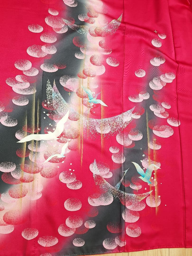 着物リメイクワンピース3620