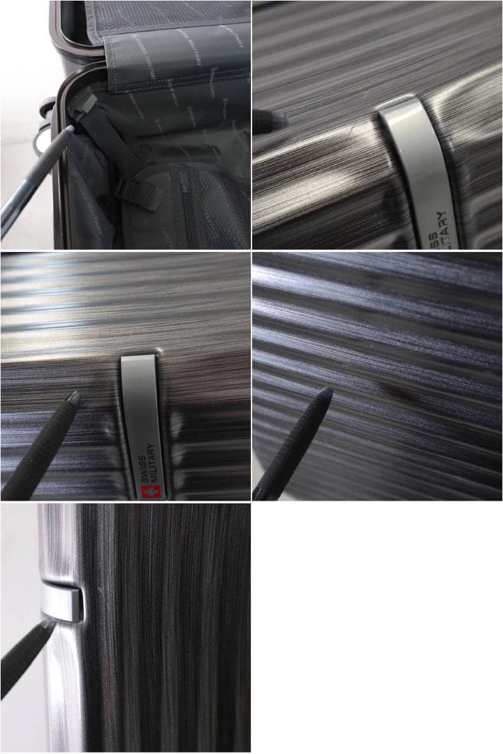 展示品 スイスミリタリー SM-I828 28インチ L スーツケース チタン