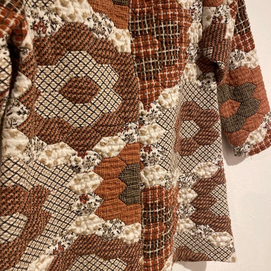 fish&kids パッチワーク　ワンピース　4-5y