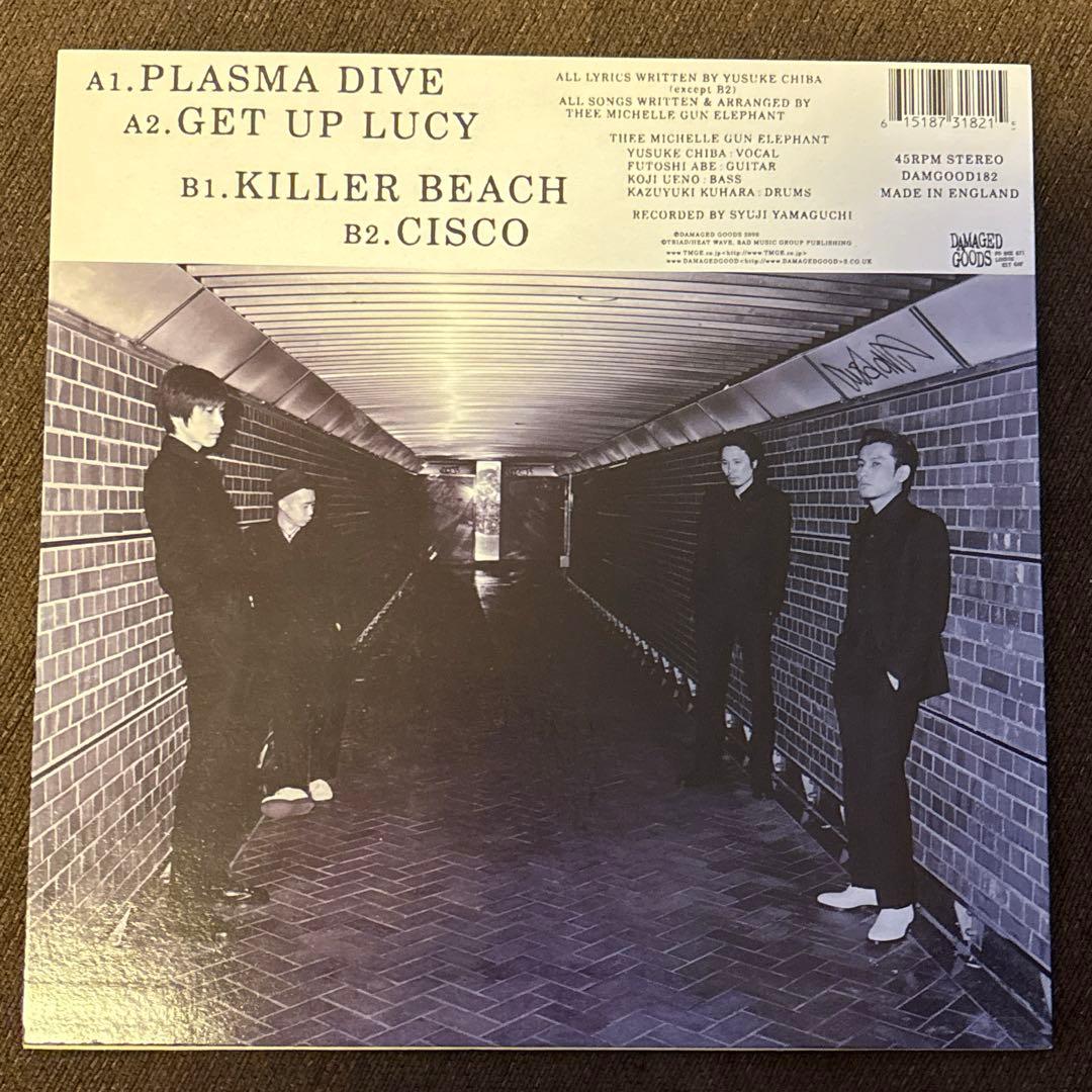 ミッシェルガンエレファント PLASMA DIVE EP 10インチ